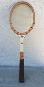 Vintage Wilson "The Jack Kramer Autograph" Wood Tennis Racquet Made In The USA