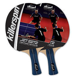 Killerspin Jet Set 2 Racket Set Table Tennis Racket 110-07 NEW