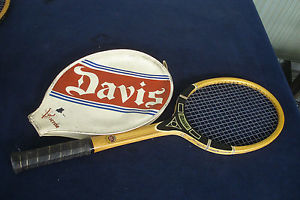 Vintage TA Davis "Professional" Tennis Racquet 4 1/4" "SUPERB"