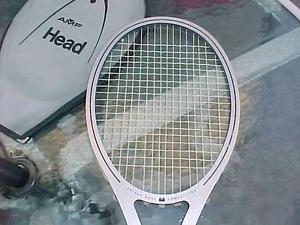 ARTHUR ASHE COMPETITION TENNIS RACKET WITH AMF HEAd COVER