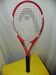 HEAD TI. TORNADO TENNIS RACKET RED/ WHITE/BLACK  10.7 OZ.  271/2" LONG