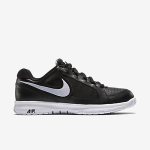 Nike Men's Air Vapor Ace Tennis Shoes, Size 10, Black/White, 724868-011 image 1