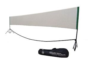 Genji Sports Portable Indoor Badminton Outdoor Post and Net Set