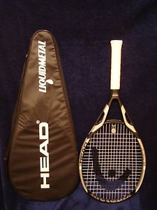 Head Metallix 6 Liquid Metal Tennis Racquet Over-sized 4 3/8"  Super Nice!