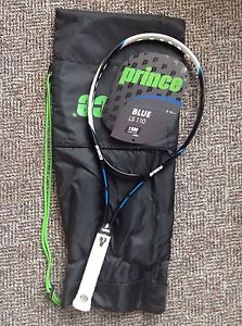 Prince Blue LS110 Tennis Racquet "NEW" Unstrung Grip (4 3/8),O3 ,DuraPro,W/Cover