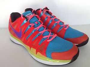 NIKE iD  ZOOM VAPOR 9 TOUR ROGER FEDERER (578667-994)"MULTI COLOR" SZ 14