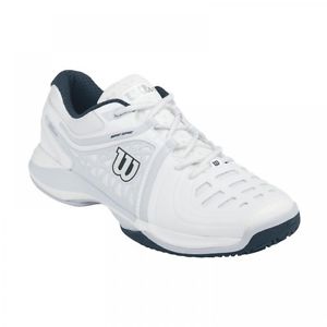 Calzado de tenis Wilson Nvision Elite Hombre blanco/gris 2015 NUEVO
