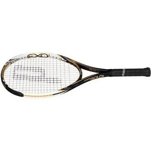 Prince EXO3 Hybrid GOLD 107 Oversize Tennis Racquet STRUNG 4-5/8" NEW FREE SHIP