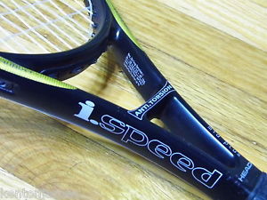 NEW STRINGS Head Intelligence i.Speed Midplus Racket 4 5/8 Racket $180 MP Speed