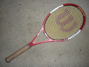 WILSON NCODE SIX-ONE TOUR 90 TENNIS RACQUET  GRIP-4 3/8