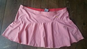 2 to Choose NIKE Dri-Fit Pink, Peach Mini Tennis Run Skirt EUC Sz M
