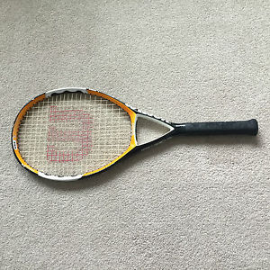 Wilson N Focus Tennis Racquet oversize 3 3/8