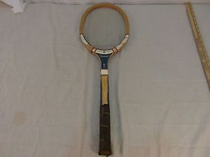 Vintage Antique Strato Flight FM "Tournament" 7 Ply Wooden Tennis Racket 31640