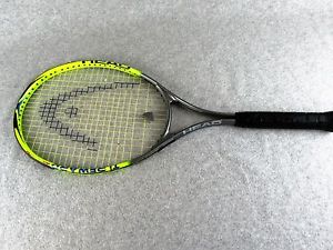 Head Ti Reward Tennis Racquet 4 1/4 Grip Titanium Technology Oversize Yellow
