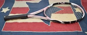 Wilson K Factor Zen Team Fx Rose Tennis Racquet 4 1/4 Used Free USA Shipping