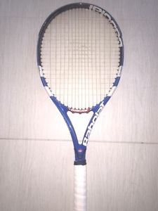 BABOLAT PURE DRIVE GT - 4 3/8  used  set wilson strings included