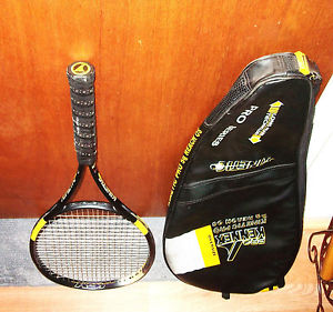 Pro Kennex KINETIC PRO REACH 5g OS Tennis Racket Vtg LONG Racquet 4 1/2 + Case