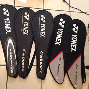 Lot Of 5 Singles Yonex Badminton Bags **ships Fast**