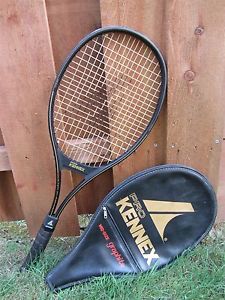 Tennis Racquet Pro Kennex Mid-Size Graphite 4 3/8L with Cover - Bronze Ace