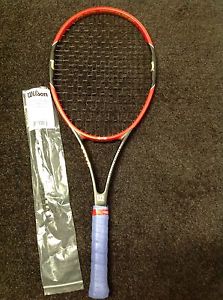 Wilson Pro Staff 97s 4-3/8 Strung Tennis Racquet