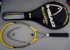 Head Mg.Carbon 3001 Oversize Graphite Tennis Racquet lkNEW