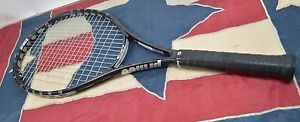 Prince exo3 black team tennis racquet, 100 sq. Inch, 4 3/8 grip used
