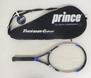 Prince Thunder Cloud Titanium Longbody Tennis Racquet w/4 1/4" Grip & Case GREAT