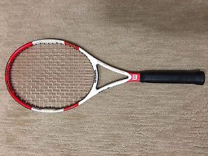 Wilson Six One 95S Midplus 18X16 Tennis Racquet 4 5/8 Excellent Condition