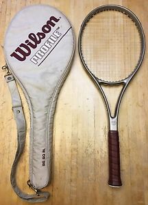 Wilson Profile 95 High Modulus Graphite Tennis Racquet 4 1/2 (WITH Case)