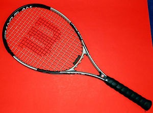 Wilson Grand Slam Tennis Racket Black/Silver - Orig Owner Mint Cond