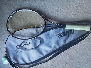 PRINCE O3 WHITE MP MIDPLUS 100 Tennis Racquet Racquet with Grip size  4-1/4