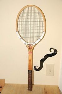 Vintage Dunlop Maxply Fort Wooden Tennis Racquet Light 4 1/2" Made In England