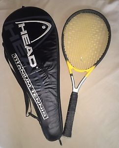 Head Titanium Ti.S4 Oversize Racquet 4 1/2" w/ cover