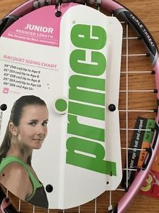 Kids Youth Child Prince Tennis Racket Racquet 21" & 23"  Triple Threat Pink