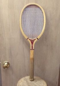 A.G. Spalding & Bros Lakeside No.5 Wood Tennis Racquet Early 1900's
