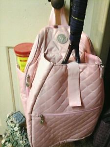 JetPac Quilted Soft Pink Cool Jet Tennis Bag