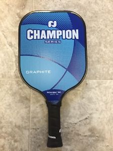 Champion Series Graphite PickleBall Paddle // Brand New w Bag // Blue