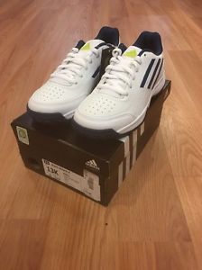 Adidas Sonic Attack K Youth Tennis Size 13K White [AQ2817]