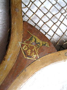 Vintage Draper & Maynard Oxford Wood Tennis Racket