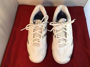Babolat V Pro All Court Tennis Shoes Size 8 White/Blue