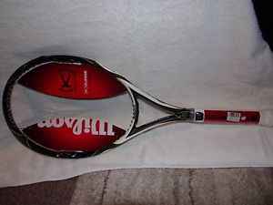 Wilson K Factor K Surge 100 (F) head 4 3/8 grip Tennis Racquet with Cover - New
