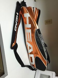 Head Tour Team Gold Or Copper And Black Racket Bag (12 Rackets)