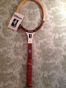 Vintage Chris Everet Autograph Wilson Tennis Racket - 4 1/8 light - unstrung and