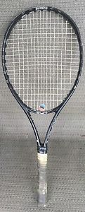 Prince exo3 black team tennis racquet, 100 sq. Inch, Feels Like 4 3/8