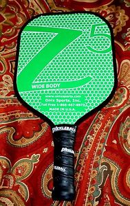 Sale New Onix Sports Green Composite Z5 Widebody Pickleball Paddles Ships Free