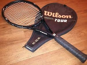 Wilson Graphite Tour 95 Rare Tennis Racket/Racquet 4 3/8''