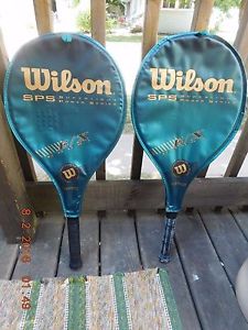 Wilson Oversize Superlight Power Serie E/X Court Tennis Racquet Pair