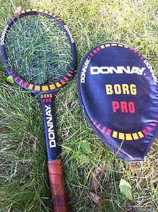 Donnay borg pro graphite/hardwood tennis racket