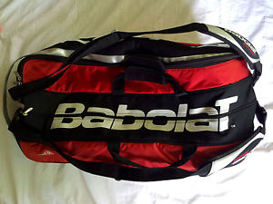BABOLAT TEAM TENNIS RACKET BAG - X12 - RED/BLACK