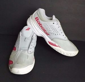 BABOLAT Kompressor Michelin Performance Gray/Pink Tennis Shoes Women's Size 10